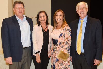 Osvaldo Ávalos, Diana de Manchini, Belinda Castillo y José Livieres Guggiari.