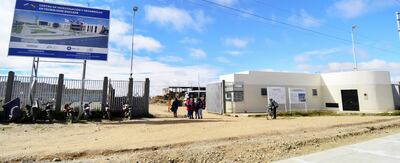 Vista actual  del Centro de Investigación y Desarrollo en Tecnología Nuclear que se construye en El Alto (Bolivia).