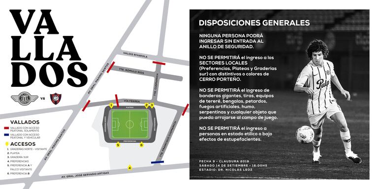 Libertad, Cerro Porteño, Torneo Clausura 2019.