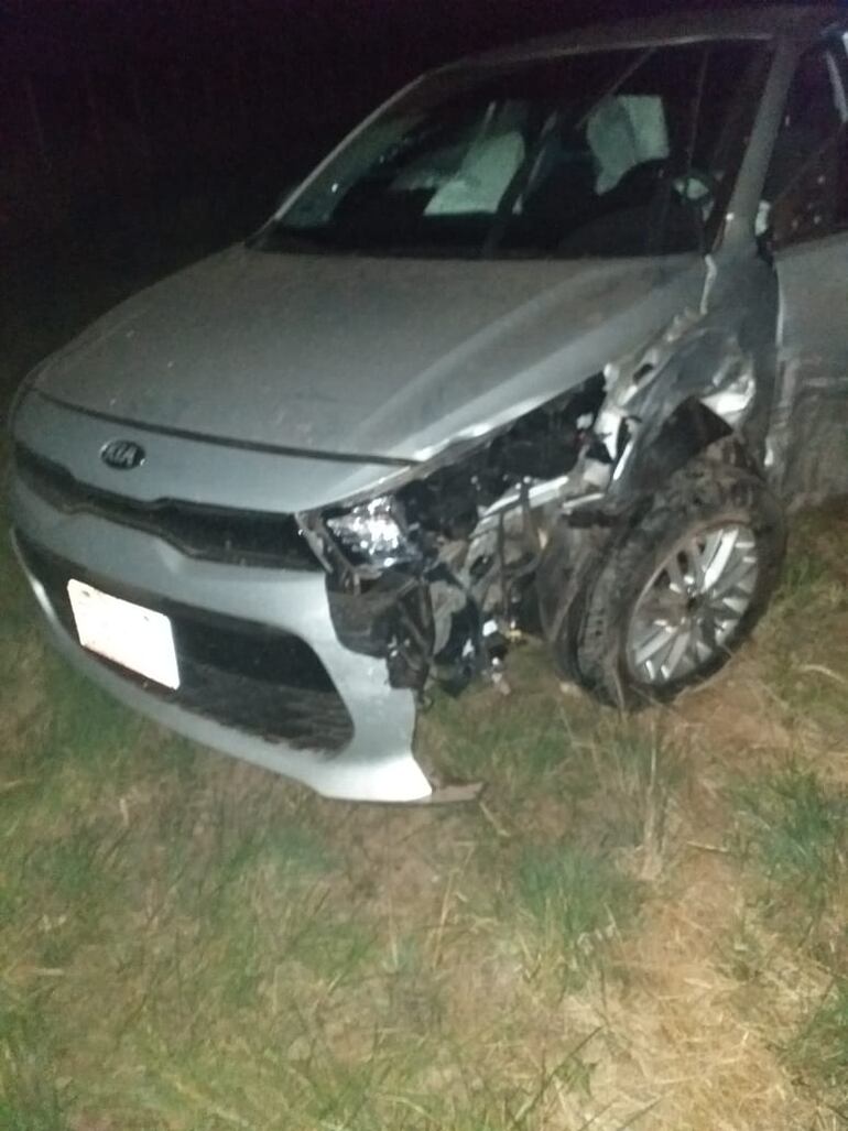 Otro de los vehículos involucrados.