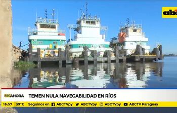 Temen nula navegabilidad en ríos