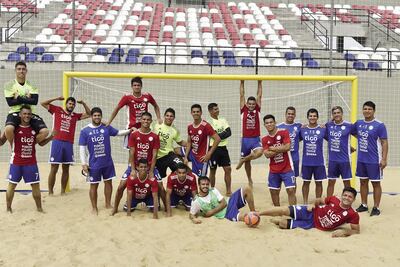 Paraguay  en el mapa del fútbol playa