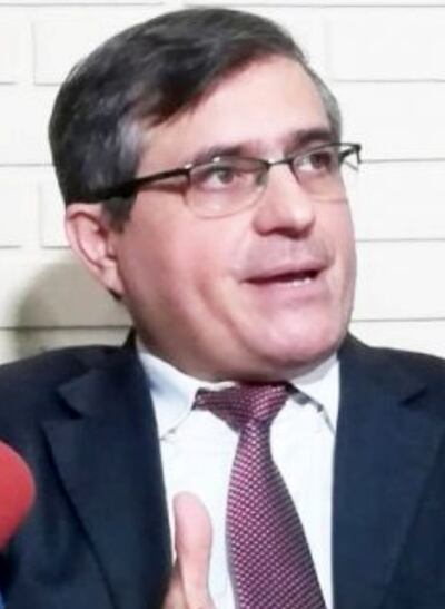 René Fernández, ministro secretario de la Secretaría Nacional Anticorrupción (Senac). Fue nombrado coordinador del equipo.