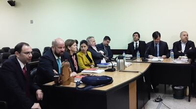 El 4 de setiembre pasado el caso de los audios filtrados fue elevado a juicio oral por la jueza Cynthia Lovera.