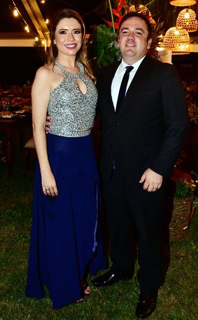 Natalia Terwindt y Federico Ortiz.
