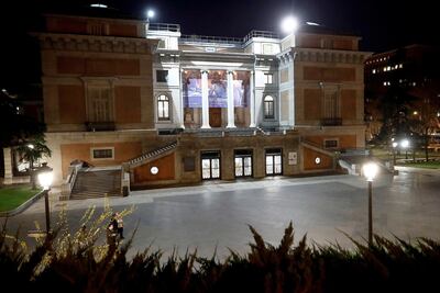 El Museo del Prado de Madrid cerró sus puertas al público por la pandemia, pero ofrece recorridos virtuales a través de su sitio web y redes sociales.
