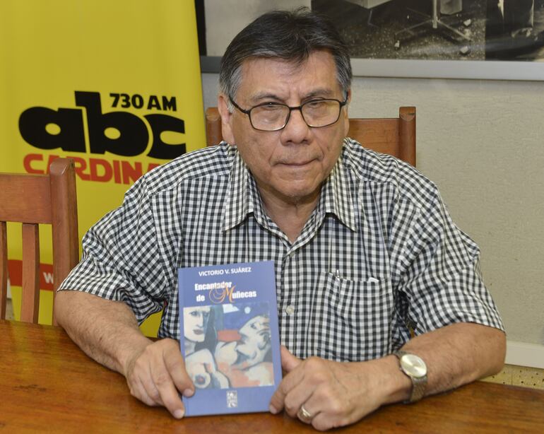 Victorio V. Suárez lanzará este jueves 26, su novela número 16.