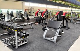 El gimnasio ampliamente equipado es una de las alternativas que sorprendió a la comunidad limpeña.