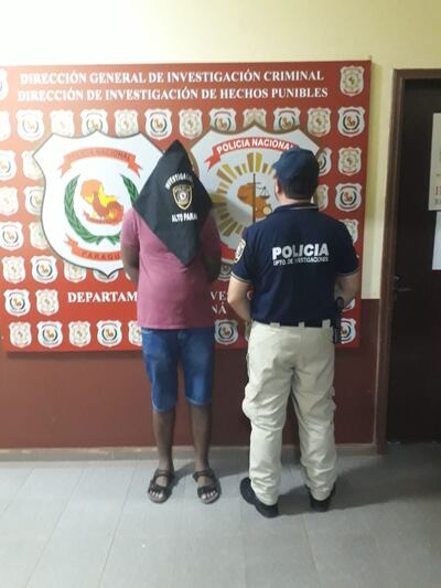 Mohammad Miah fue detenido en la calle céntrica de Ciudad del Este, por trata de personas.