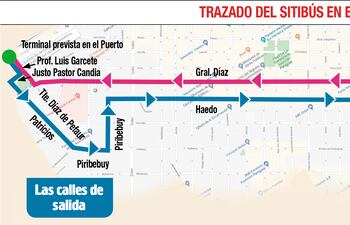 Obra del Sitibús depende de un nuevo convenio entre el MOPC y la Comuna