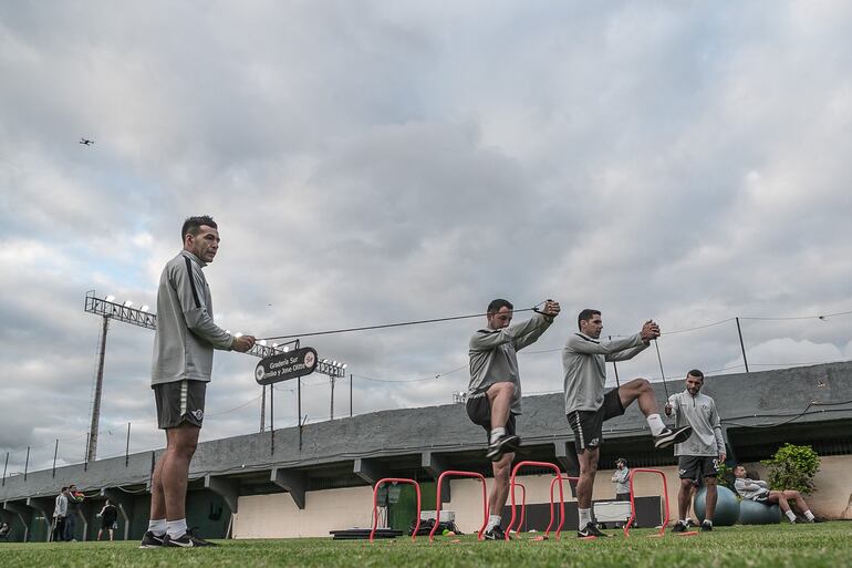 Iván Piris, Luis Cardozo, Diego Viera, Libertad, Torneo Clausura 2019.