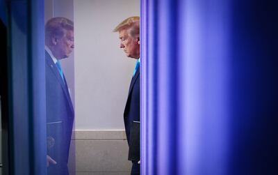 Donald Trump, presidente de los Estados Unidos.