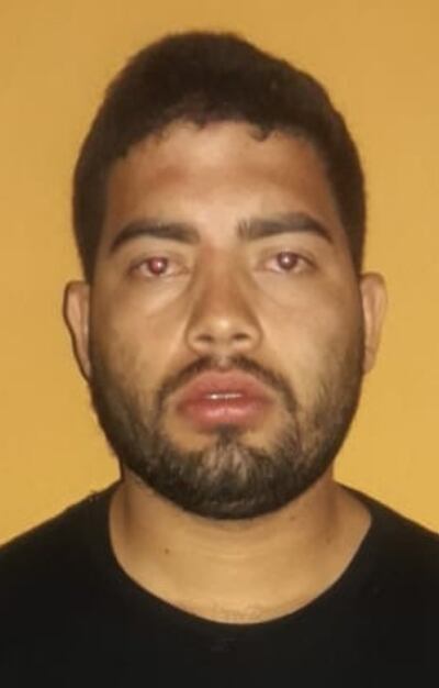 José Carlos Orué Alegre, detenido.