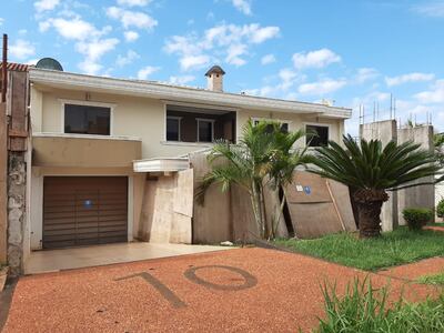 La vivienda de Cucho en Ciudad del Este fue saqueada.