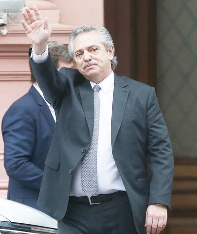 Alberto Fernández, presidente electo de Argentina. Asumirá oficialmente el 10 de diciembre próximo.