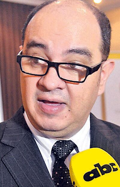 Rubén Galeano, presidente del Colegio de Abogados.