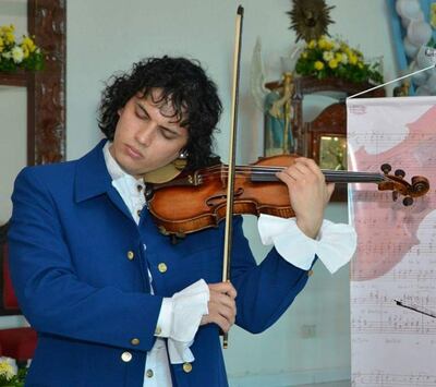 Juan Ignacio López será hoy el violinista solista.