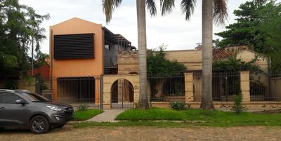 La casa que el compadre de los González Daher arrebató a la familia Britos.