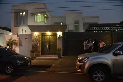 Vivienda de Carolina Ramírez, pareja de Samura.