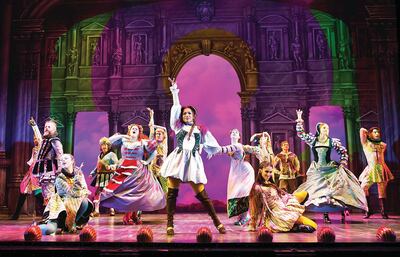 Imagen ilustrativa. "Head Over Heels" es un musical al más puro estilo Broadway.