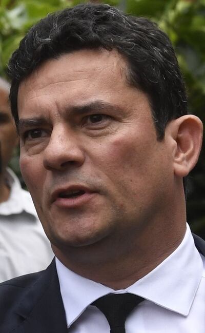Sergio Moro, ministro de Justicia y Seguridad del Brasil.