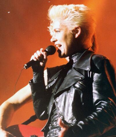 Marie Fredrikkson, en su actuación en el Defensores, en 1992.