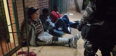 Detenidos por el asalto al supermercado El Pueblo.