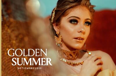 El concepto Golden Summer transmite el calor, la calidez y la sofisticación de las propuestas de diseño.