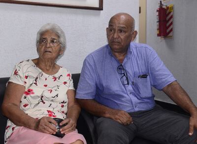 Anselma Ferreira y su hijo Miguel Jacinto Morínigo Ferreira se quejaron de que la Policía hace caso omiso a sus denuncias.