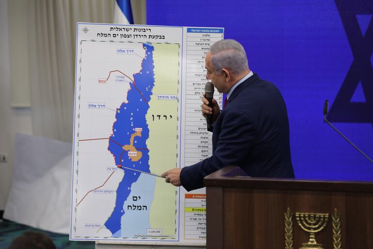 El primer ministro israelí en funciones, Benjamin Netanyahu.
