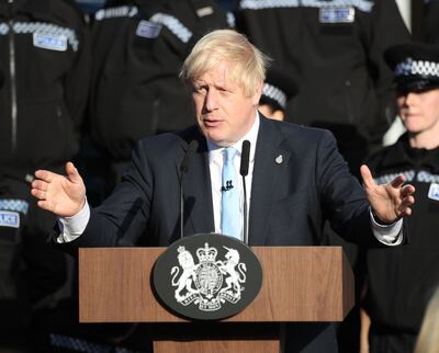 Boris Johnson, primer ministro del Reino Unido.
