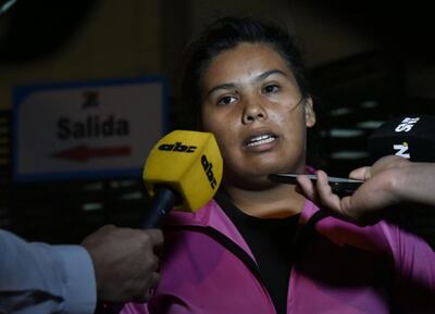 Marly Cáceres, pareja de la víctima.