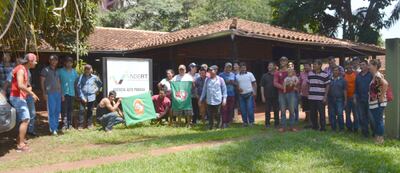 Los manifestantes llegaron ayer a CDE para exigir respuestas a sus pedidos.
