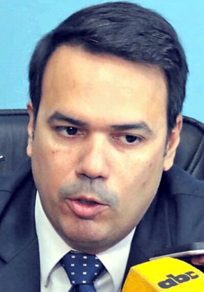 Dr. Rolando Duarte, juez penal de garantías.