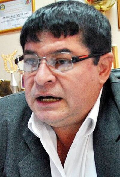 Digno Caballero, intendente de Minga Guazú.