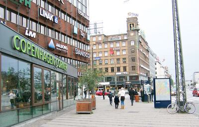 Vista de la ciudad de Copenhague, capital de Dinamarca, el país ubicado al tope en cuanto a prosperidad, según un estudio que analiza parámetros como el desarrollo económico, el bienestar material, la libertad y la seguridad, en el mundo.