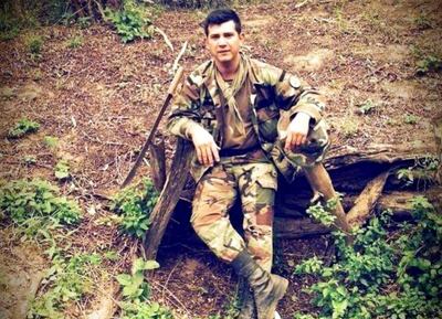 El sargento ayudante Blas Hernán Castillo, fallecido anoche tras ser atropellado por un camión mientras conducía su biciclo.