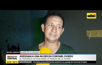 Asesinan a una mujer en Coronel Oviedo