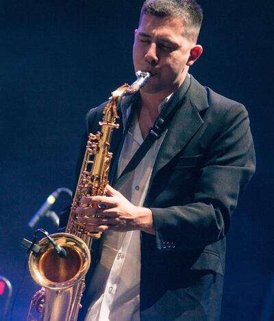 Marcelo Ortigoza lidera la big band que actuará hoy.