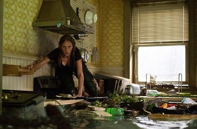 Kaya Scodelario en un filme catástrofe, con escenas de mucha tensión.