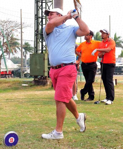 El golfista Willian Kent será uno de los animadores.