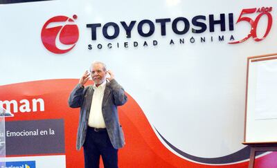Toyotoshi S.A. tuvo la iniciativa de traer a nuestro país al investigador  Daniel Goleman.