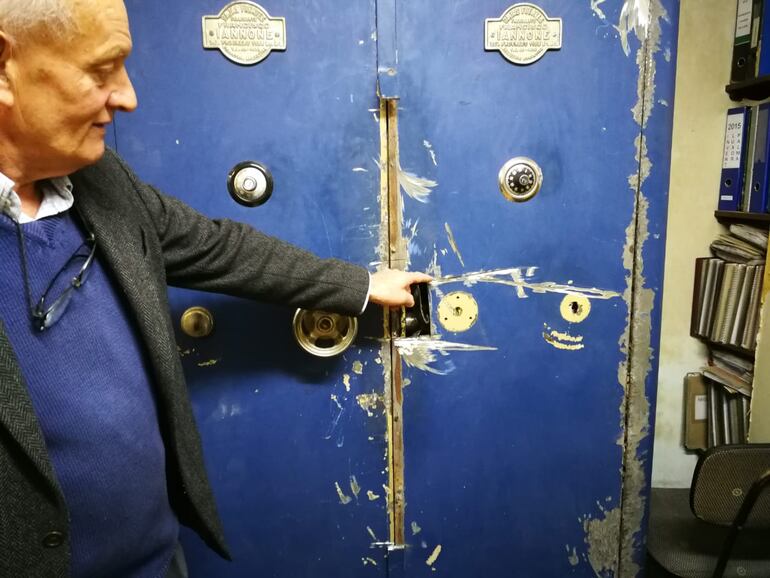 La joyería está ubicada sobre la calle Palma.