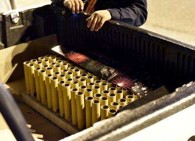 Los artefactos pirotécnicos que fueron recogidos ayer de madrugada por agentes de la comisaría 3ª de Luque.