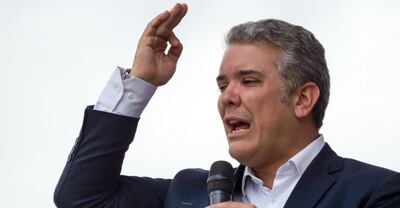 Iván Duque, presidente de Colombia.