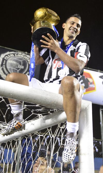 Sergio “Patito” Aquino, el histórico jugador de Libertad.