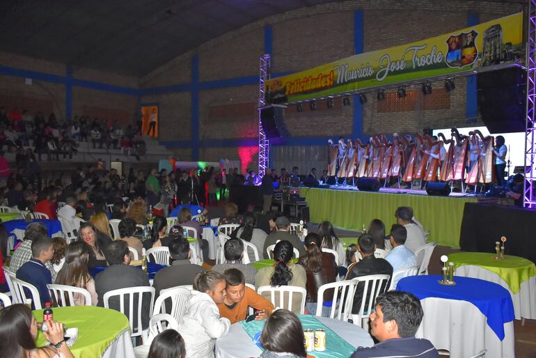 Momento del festival "El Combustible Verde".