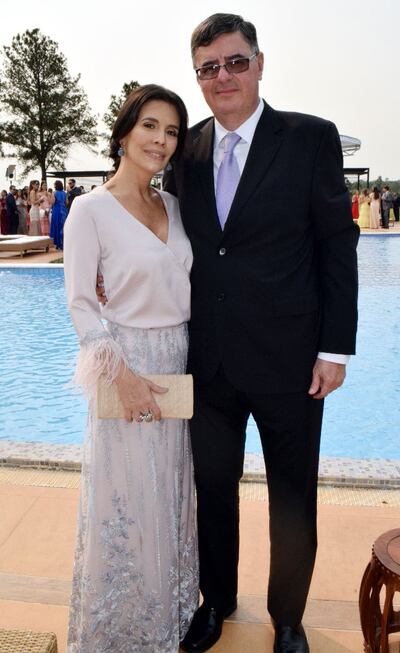 Mirthis Oviedo y  Jorge Muñoz.