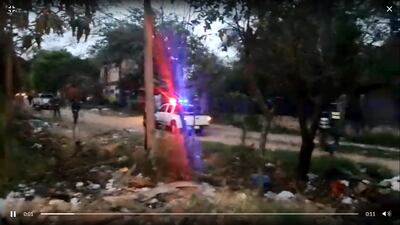 Rodean casa abandonada en busca de fugitivos.