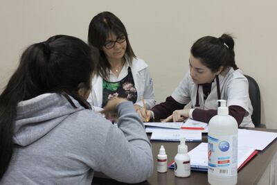 Los controles se realizaron hoy en el Hospital General Pediátrico Acosta Ñu.